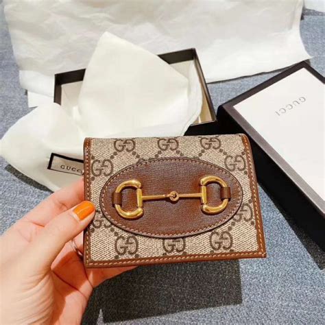 gucci horsebit 1955 chain card case|Gucci Horsebit 1955 card case wallet .